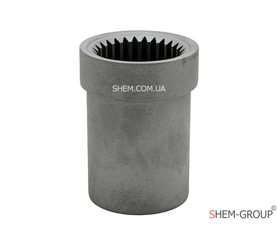 Втулка шлицевая ремонтная (с удлиненным шлицом 40мм) к переднему кардану раздаточной коробки NV125, LWX500